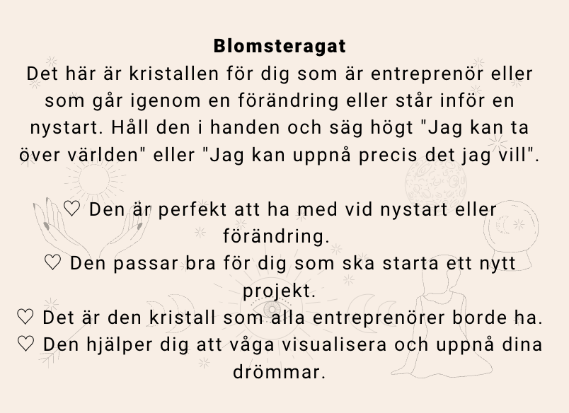 BLOMSTERAGAT — FÖR ENTREPRENÖRER